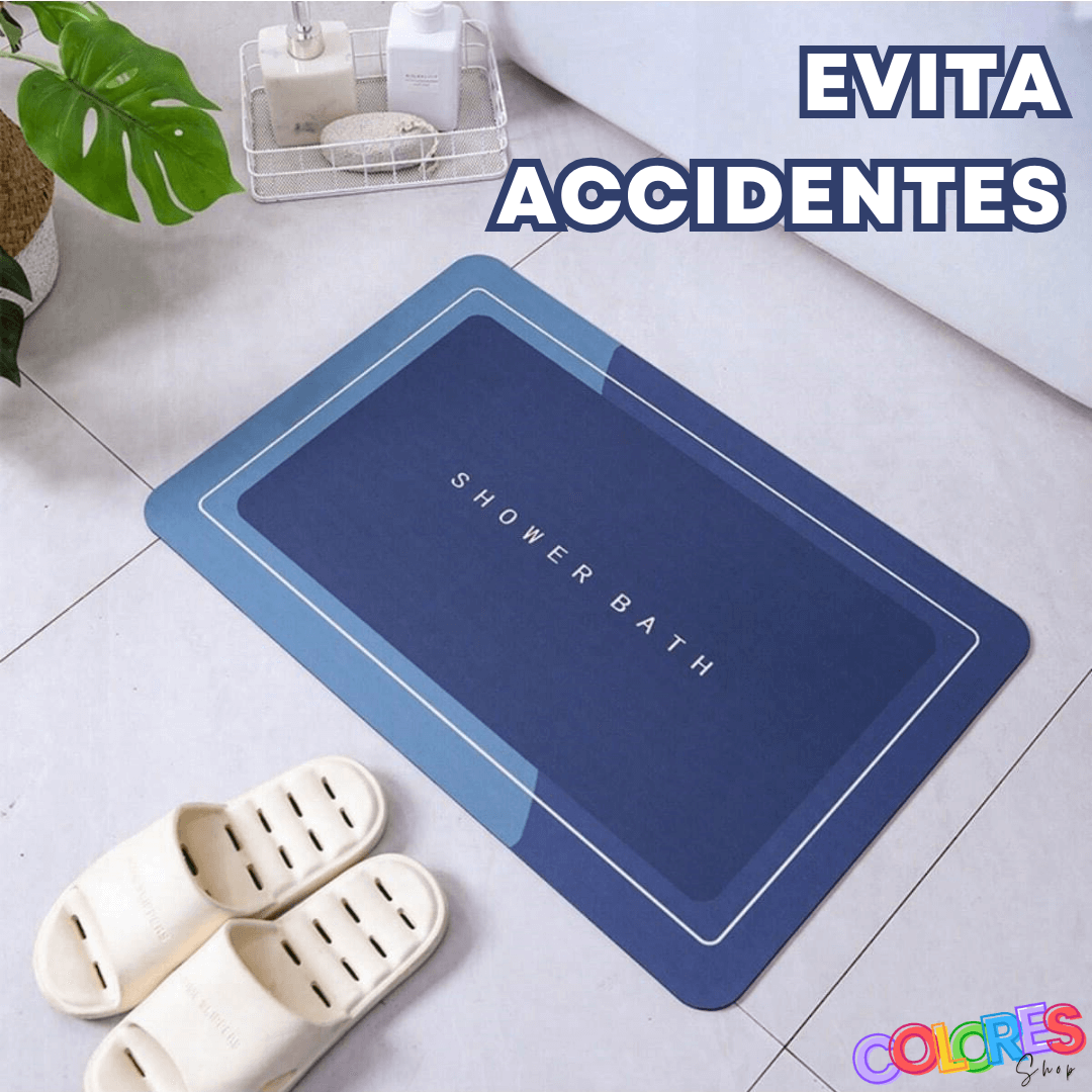 ALFOMBRA PARA BAÑO ANTI-DESLIZANTE Y ULTRA ABSORBENTE