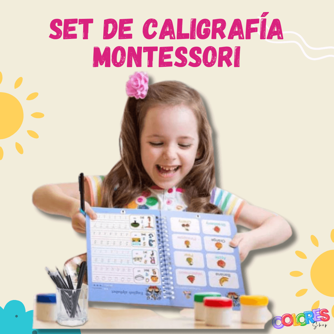 SET DE CALIGRAFIA MONTESSORI