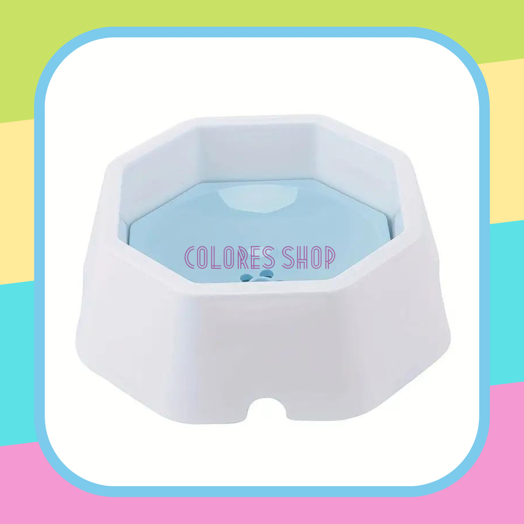 BEBEDERO ANTIDERRAMES PARA MASCOTAS