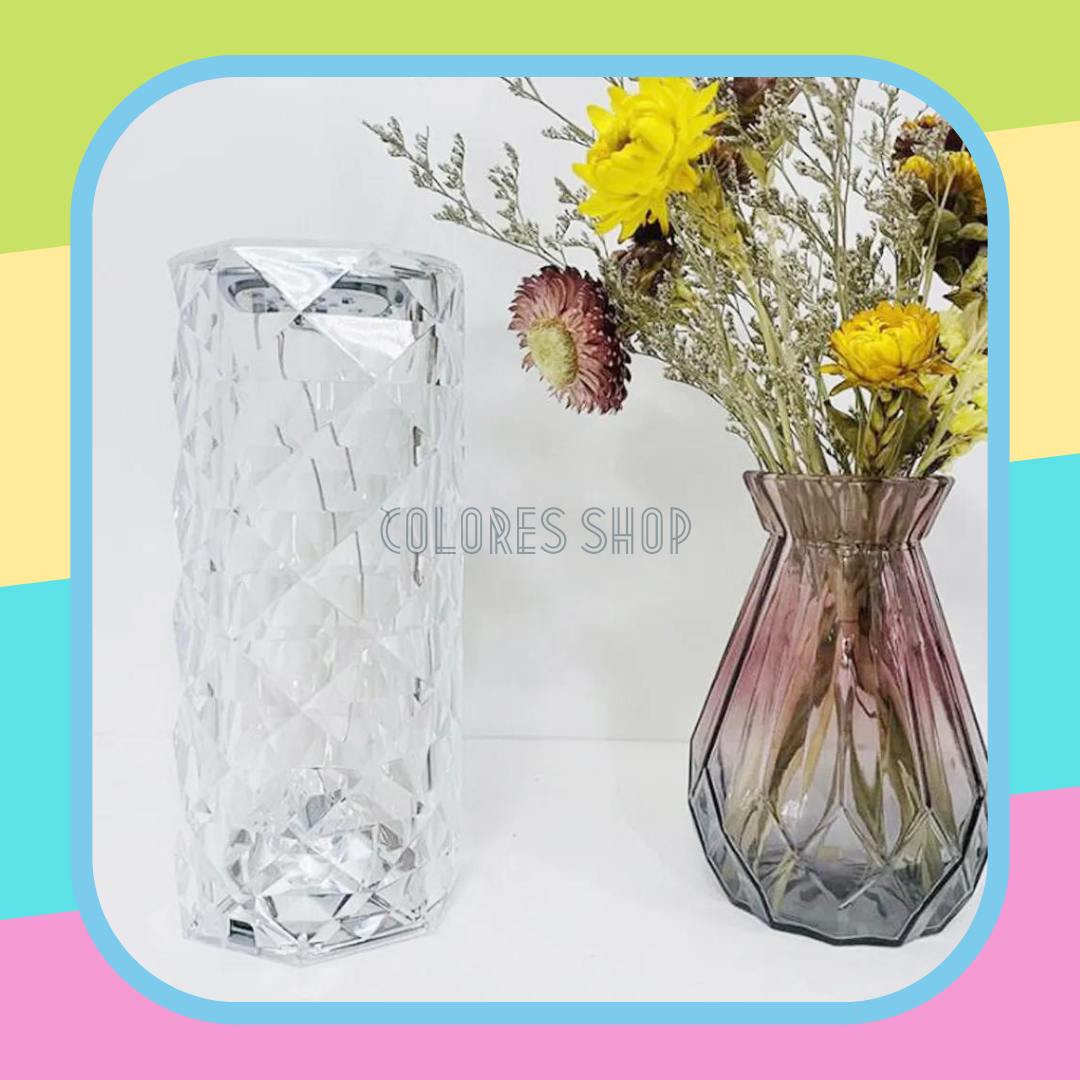LÁMPARA DE CRISTAL DIAMANTE