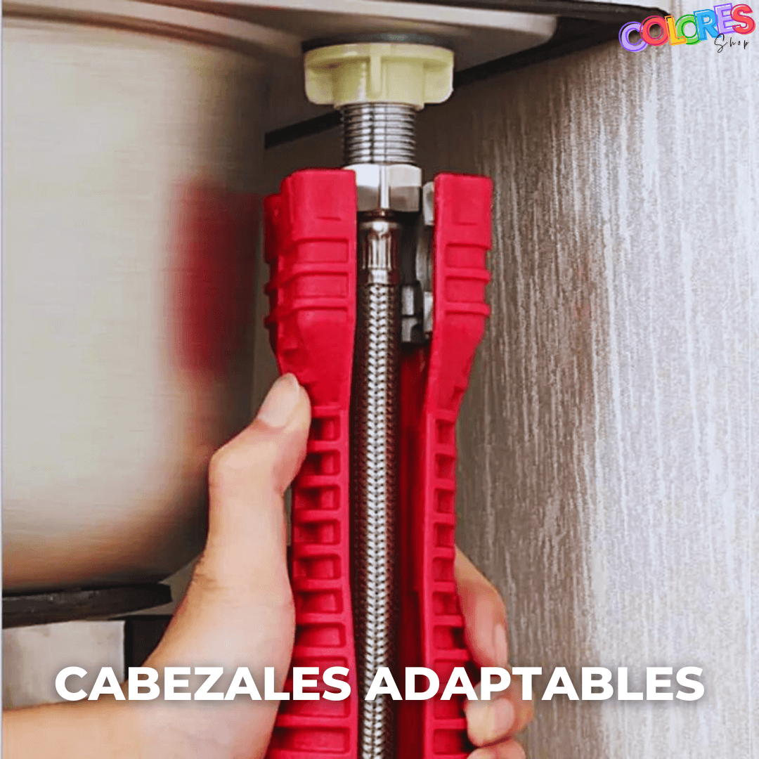 MultiPro: LLAVE PARA GASFITERÍA 8 EN 1