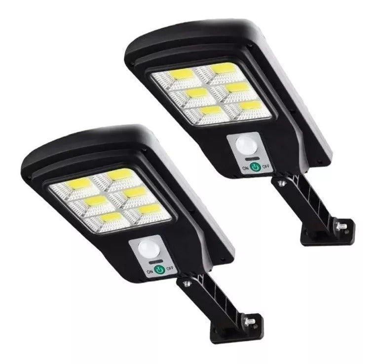 PACK DE FOCOS SOLARES LED CON SENSOR DE MOVIMIENTO