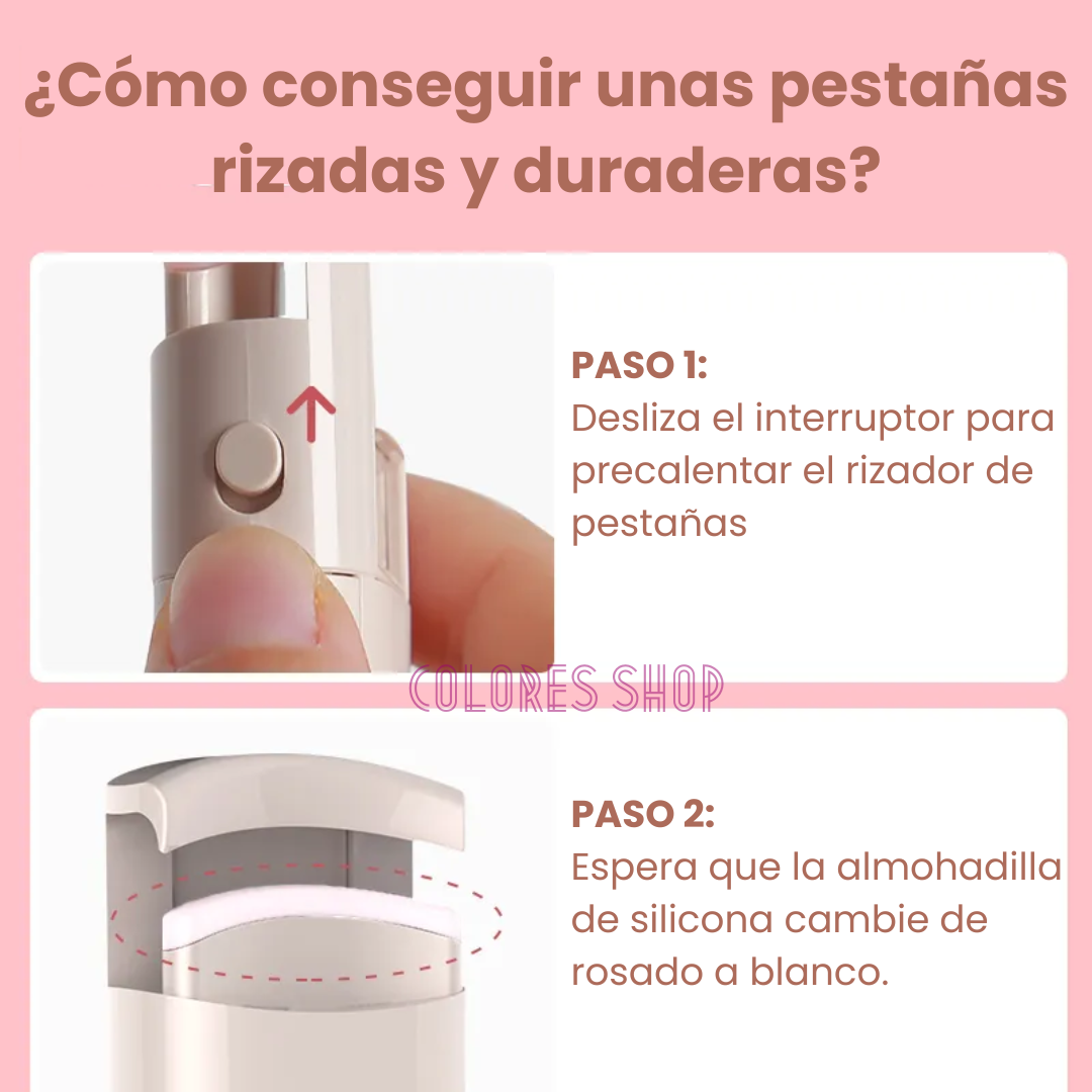 RIZADOR DE PESTAÑAS ELÉCTRICO - ANLAN