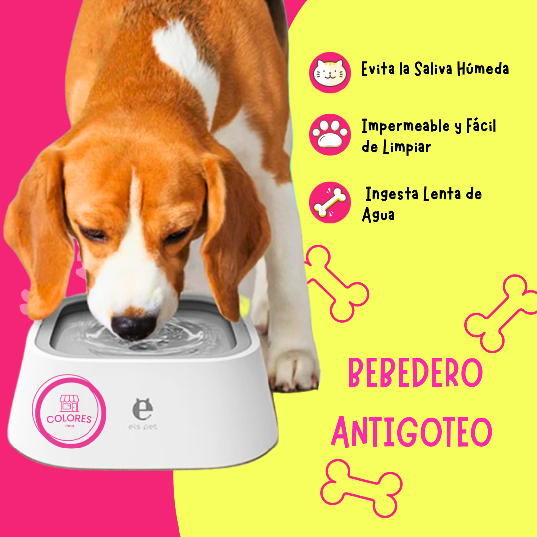 BEBEDERO ANTIGOTEO PARA MASCOTAS