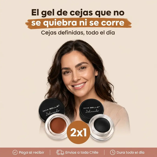 Delineador Gel de Cejas | Efecto Microblading 24H | Promo 2x1