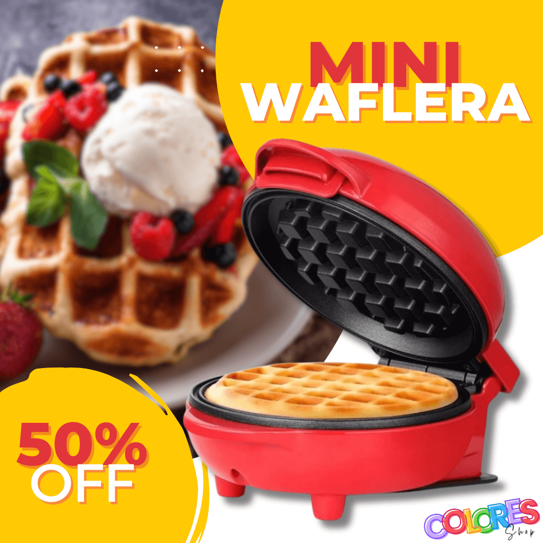 FlashWaffle: MINI MAQUINA DE WAFLES