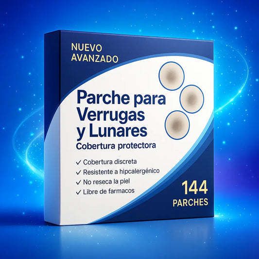Parches para Verrugas y Lunares – Cobertura Discreta y Hipoalergénica para Proteger la Piel (144 Unidades)