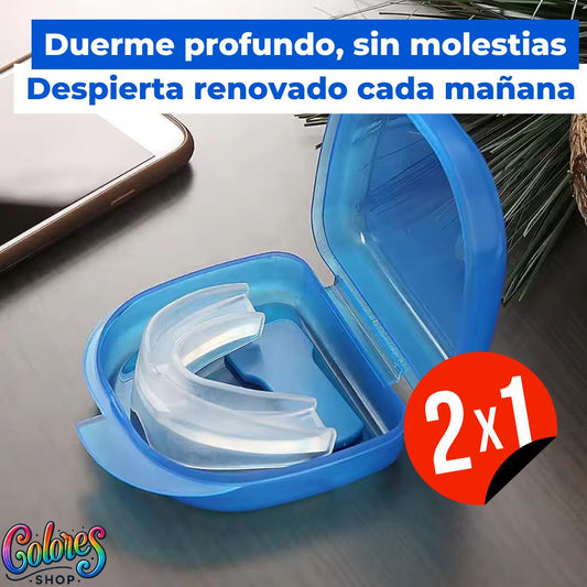 Protector Bucal Anti-Bruxismo y Apnea - Duerme sin Dolor y Reduce Ronquidos