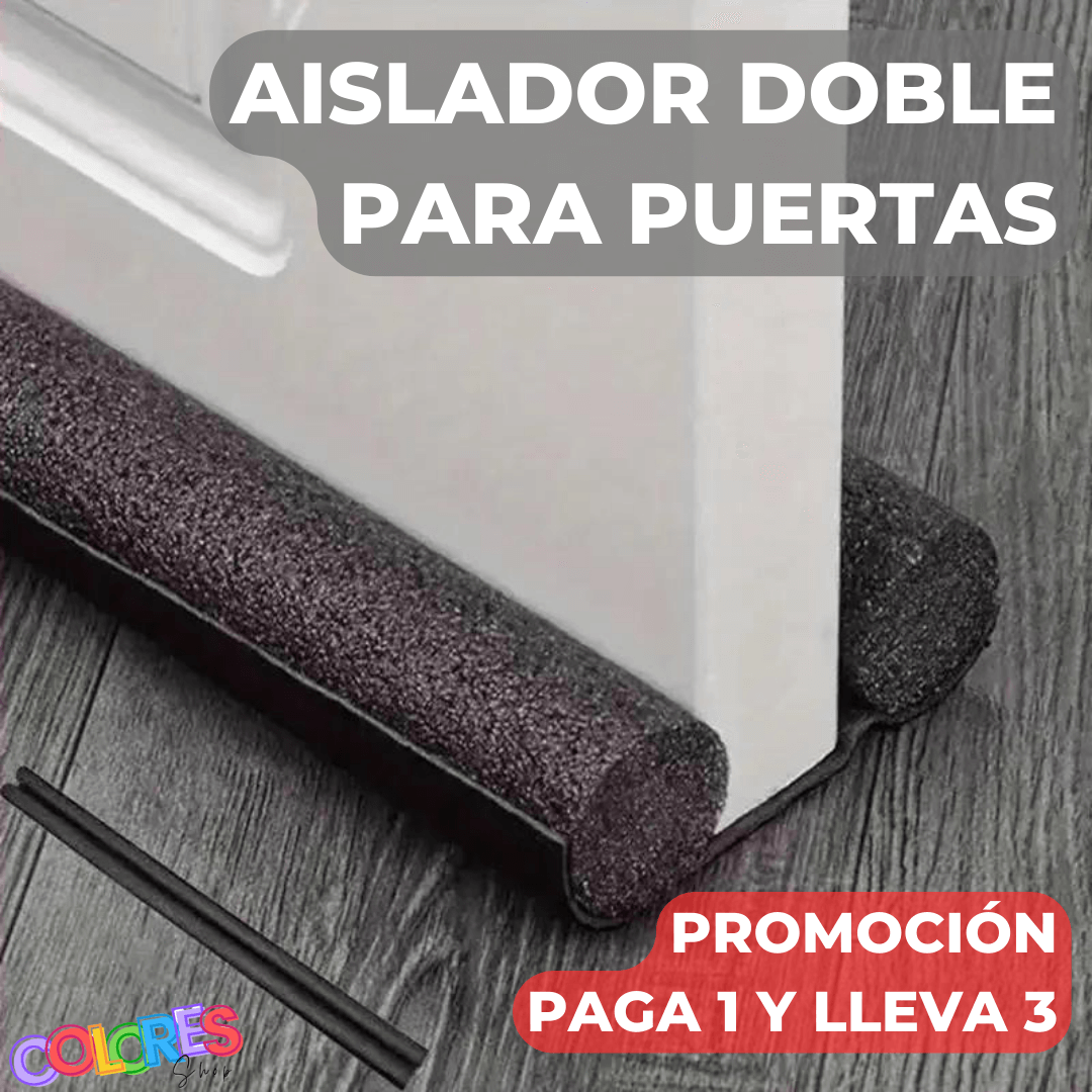 SELLADOR / AISLADOR DOBLE PARA PUERTAS Y VENTANAS (PROMO 3x1)