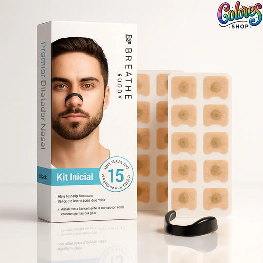 KIT Nasal Anti Ronquidos – Dispositivo Magnético para Abrir Fosas Nasales, Reduce Ronquidos y Mejora la Respiración Durante el Sueño