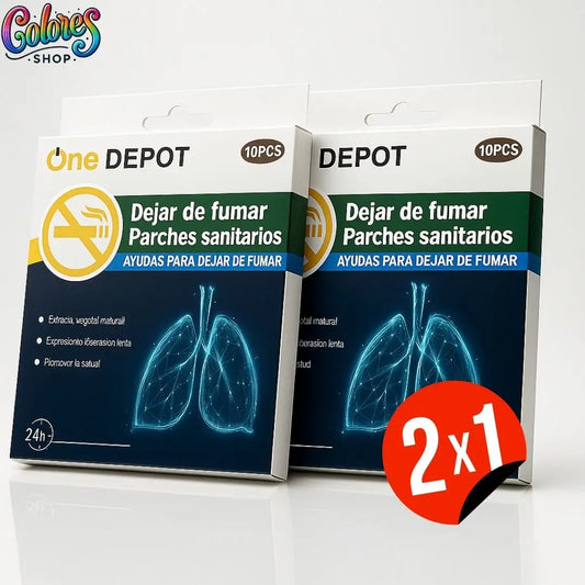Parches Antitabaco con Efecto Calmante – Reduce Ansiedad, Disminuye la Urgencia de Fumar y Recupera el Control de tu Mente | Promo 2x1