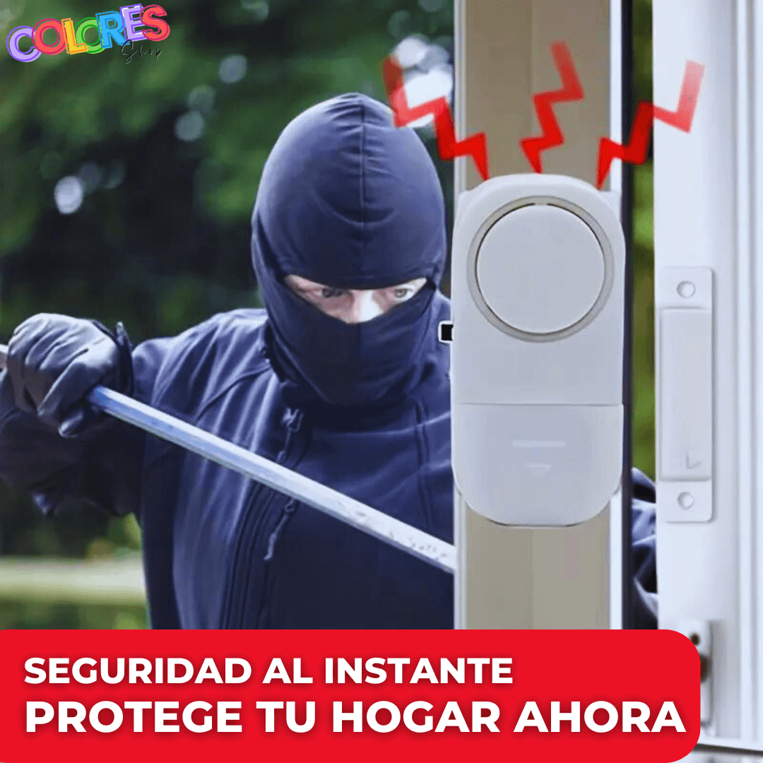 ALARMA CON SENSOR PARA PUERTAS Y VENTANAS (PACK 3 UNIDADES)