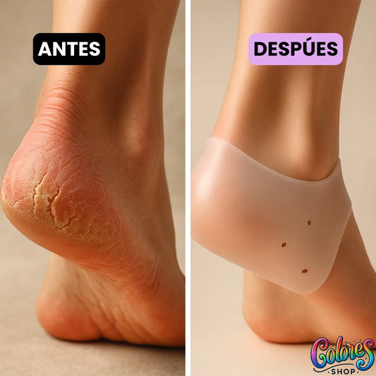Taloneras de Silicona Antirozaduras | Alivio del Dolor, Previene Ampollas, Reutilizables e Hidratantes para Zapatos y Botas