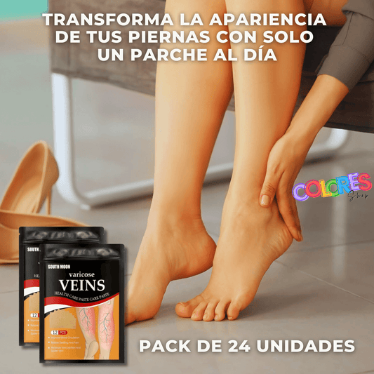 PARCHES PARA EL TRATAMIENTO DE VENAS VARICOSAS/VARICES (24 UNIDADES)