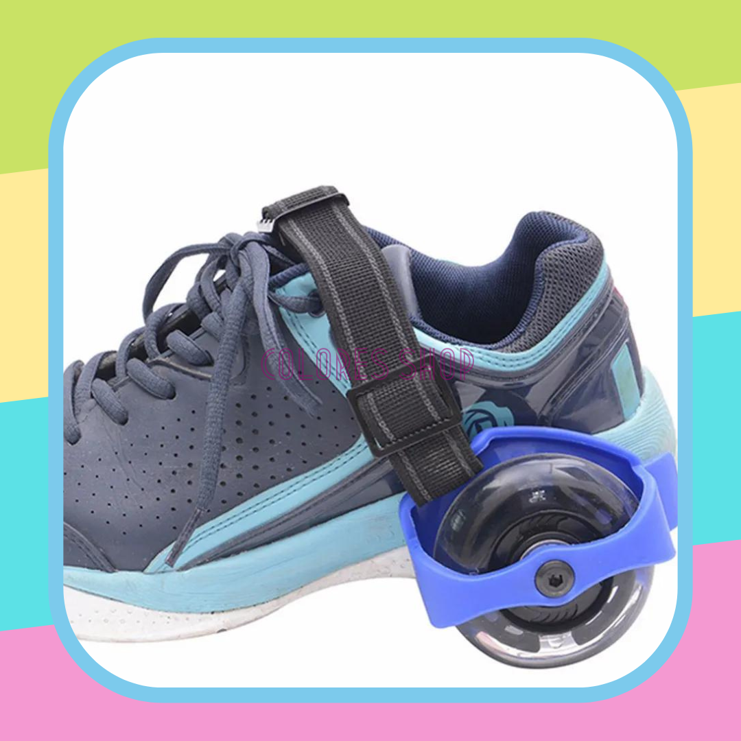 PATINES PARA ZAPATILLAS CON LUZ LED