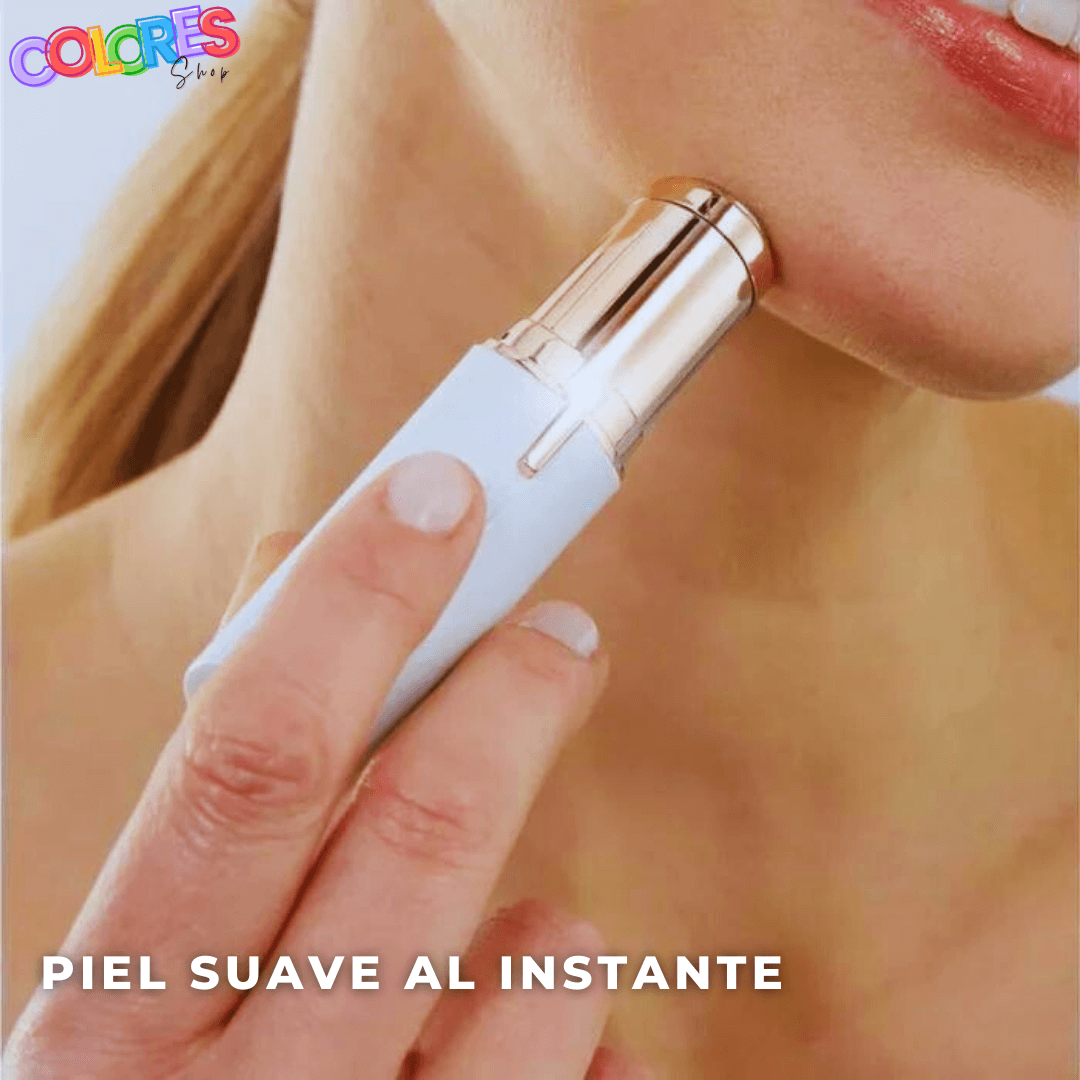 Depiladora Facial de Precisión - Suave, Sin Dolor, Portátil y Recargable – Ideal para Cejas, Labios, Axilas y Más