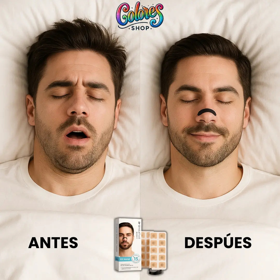 KIT Nasal Anti Ronquidos – Dispositivo Magnético para Abrir Fosas Nasales, Reduce Ronquidos y Mejora la Respiración Durante el Sueño