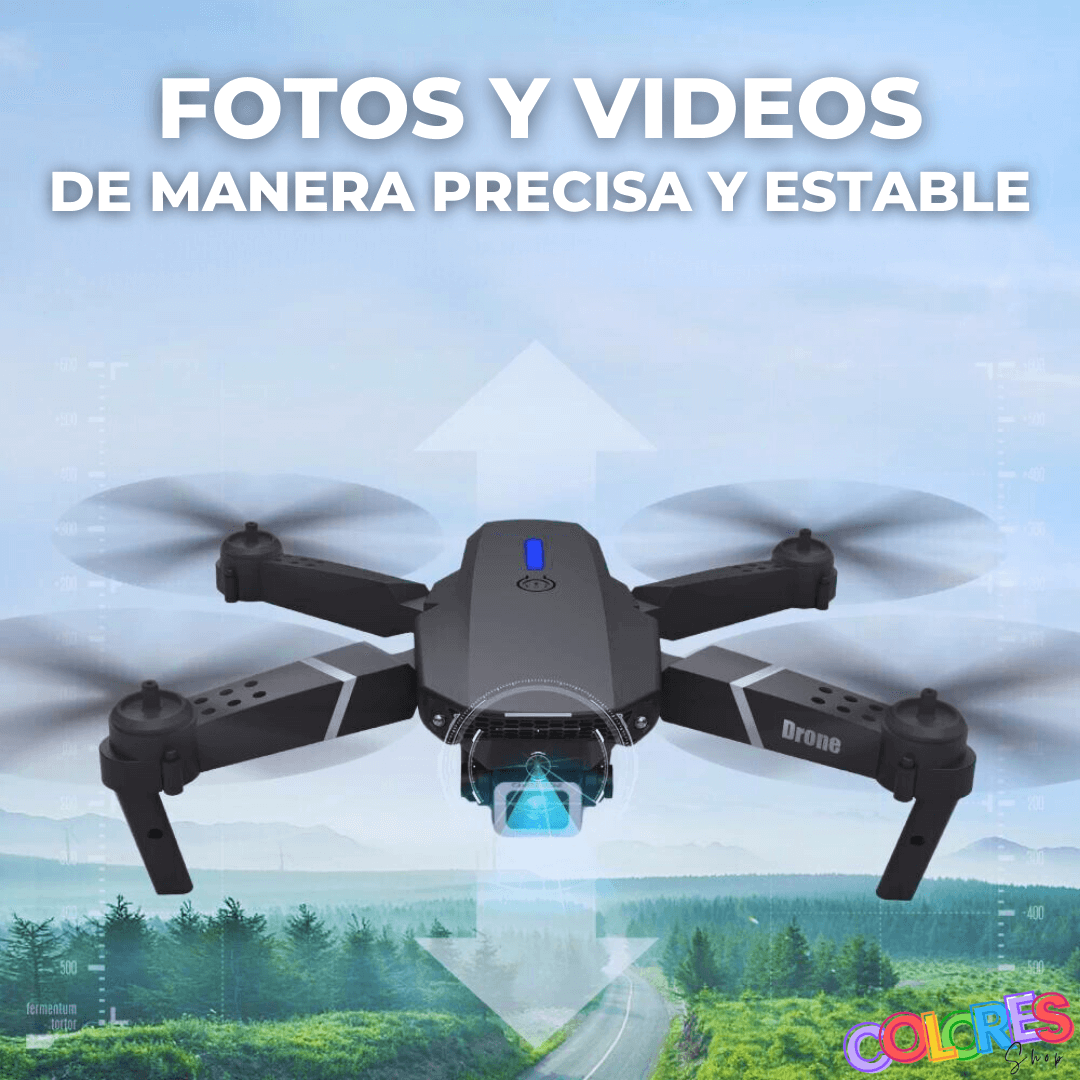DRON 998 PRO CON CÁMARA FULL HD 4K