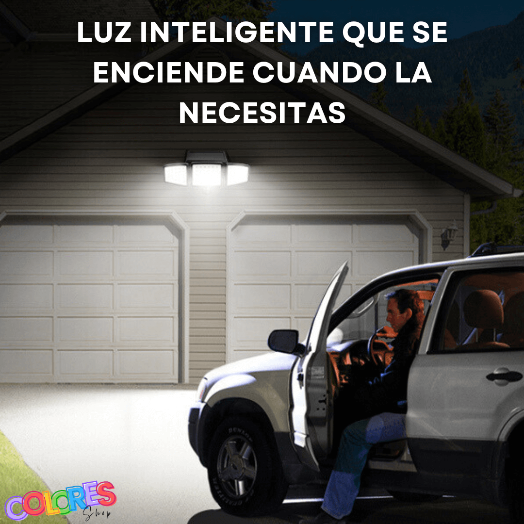 Farol Solar para Exteriores con Sensor de Movimiento – Ahorra Energía y Protege tu Hogar