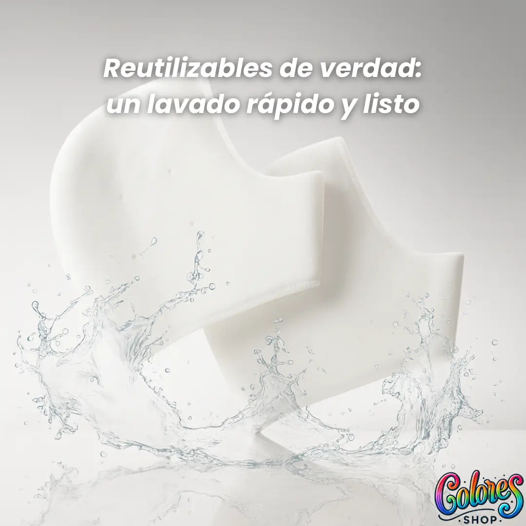 Taloneras de Silicona Antirozaduras | Alivio del Dolor, Previene Ampollas, Reutilizables e Hidratantes para Zapatos y Botas