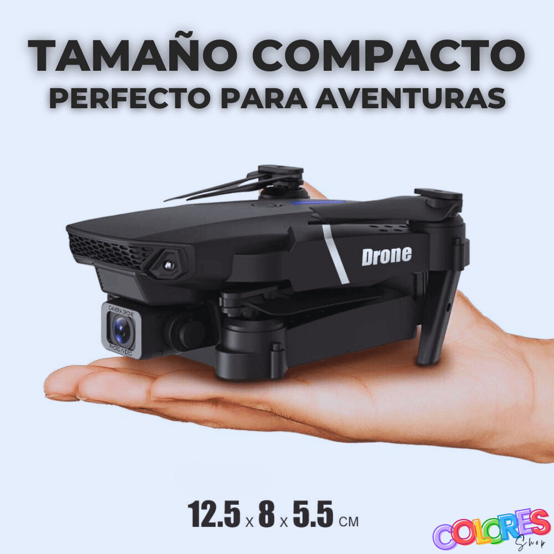 DRON 998 PRO CON CÁMARA FULL HD 4K