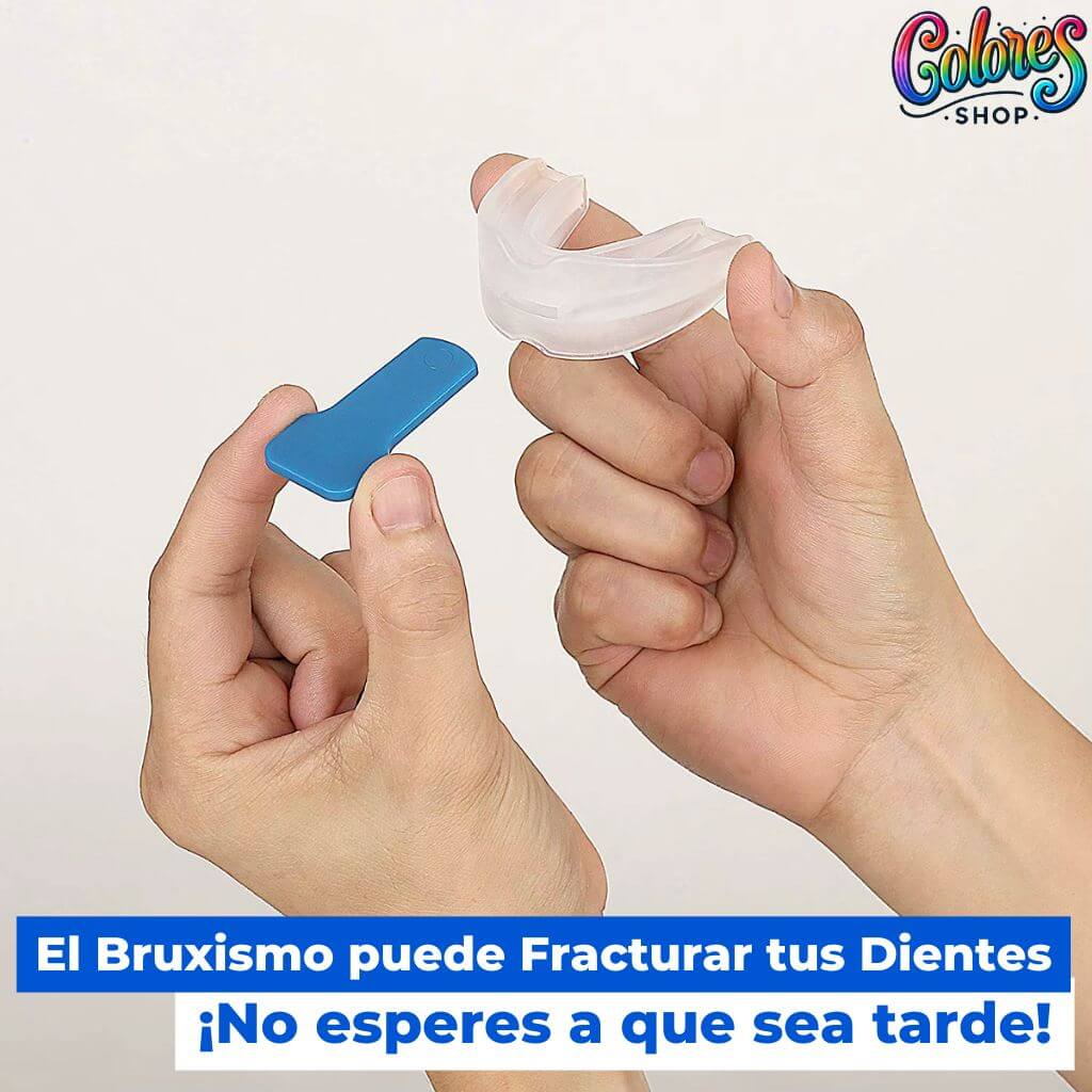 Protector Bucal Anti-Bruxismo y Apnea - Duerme sin Dolor y Reduce Ronquidos