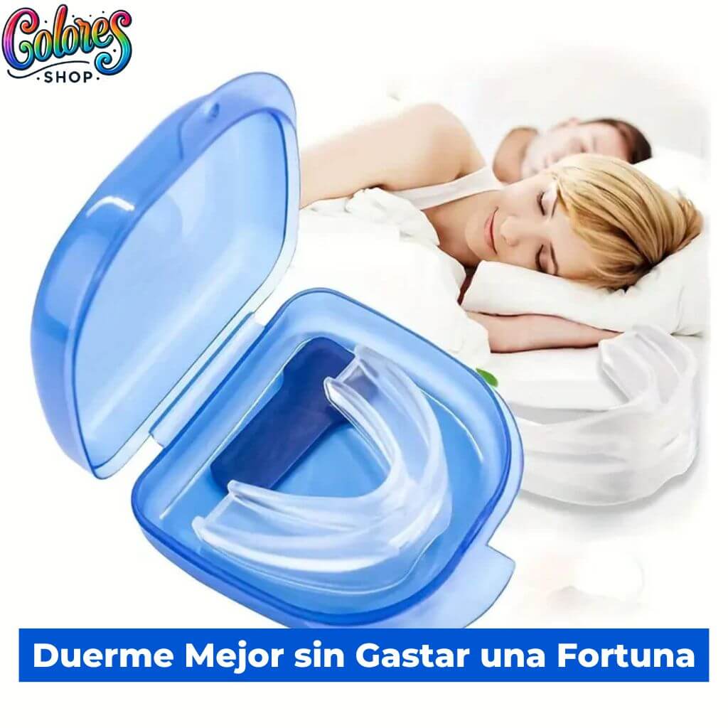 Protector Bucal Anti-Bruxismo y Apnea - Duerme sin Dolor y Reduce Ronquidos