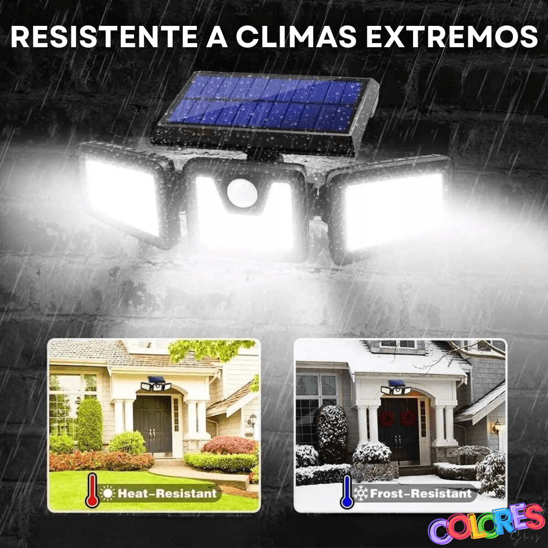 Farol Solar para Exteriores con Sensor de Movimiento – Ahorra Energía y Protege tu Hogar