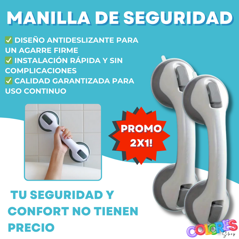 EasyGrip: MANILLA DE SEGURIDAD (PROMO 2x1)