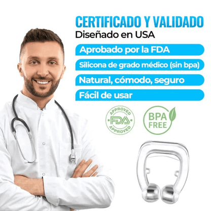 NASALRELAX PRO™: CLIP NASAL ANTI-RONQUIDOS