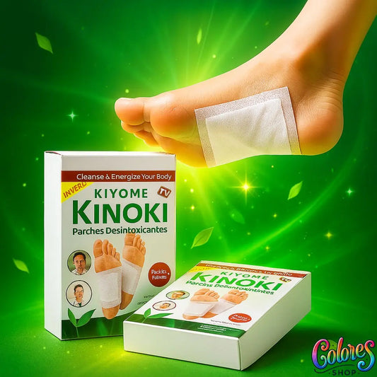 Parches Kinoki Desintoxicantes 10 Unidades – Limpia tu Cuerpo Mientras Duermes con Tecnología Natural Japonesa