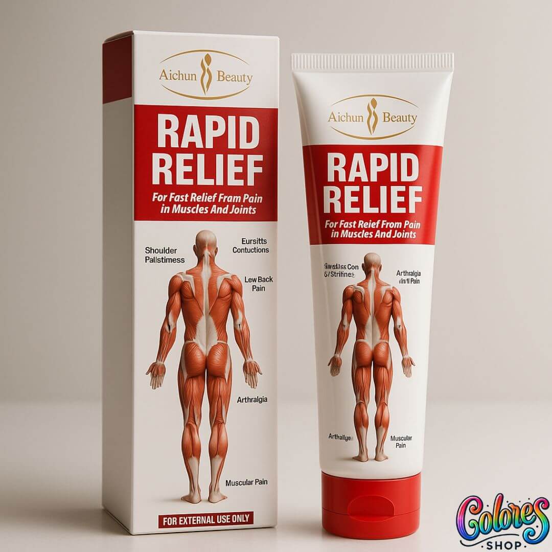 Crema Analgésica para Músculos y Articulaciones – Rápida Absorción, Alivio Duradero, Ideal Uso Diario – 100ml